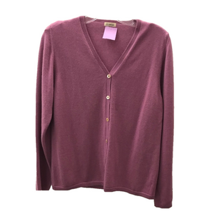 Malo Lavender Cashmere Cardigan